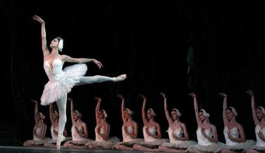 el lago de los cisnes teatros del canal ballet nacional de cuba